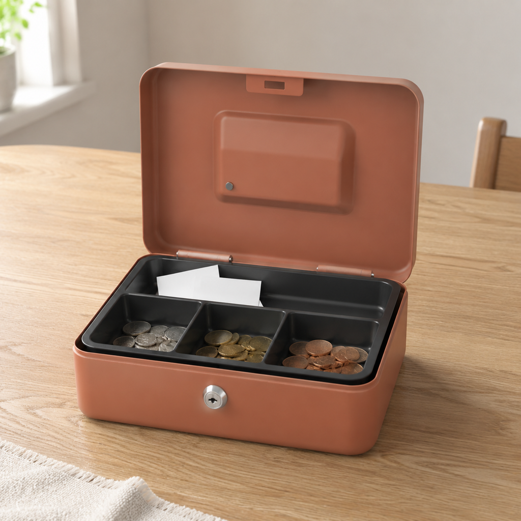 Clay Household Cash Box