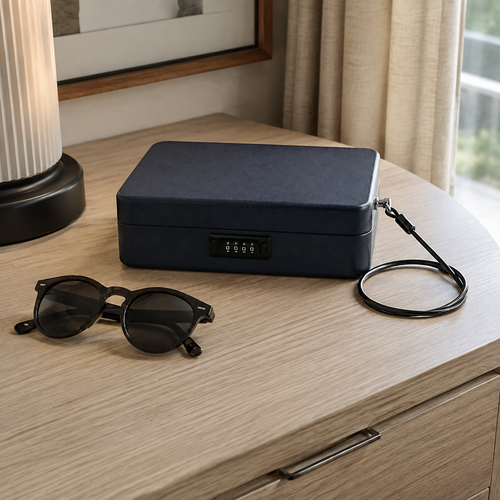 Ink Travel Valuables Lock Box