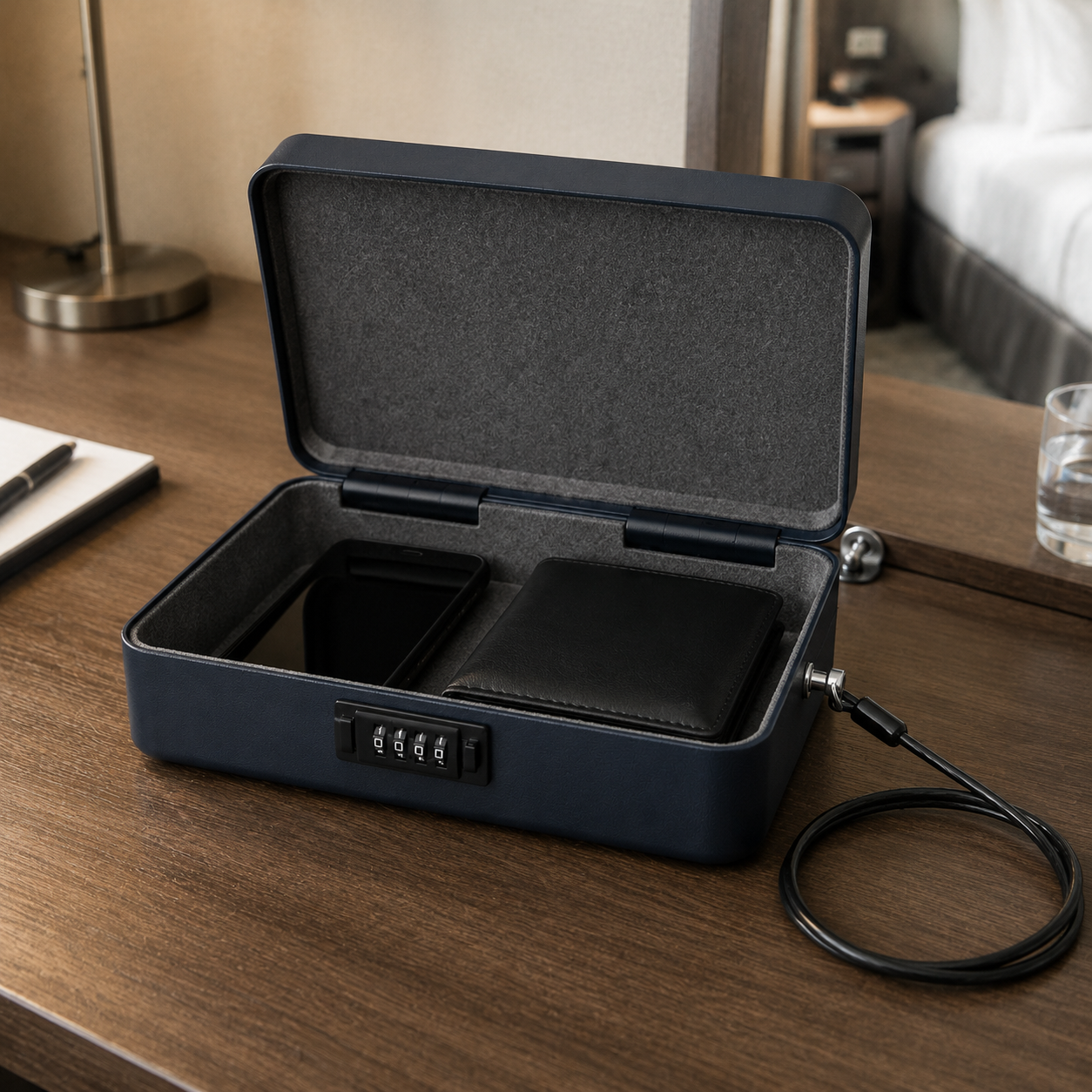 Ink Travel Valuables Lock Box