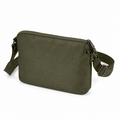 Olive Secure-Zip Crossbody Bag
