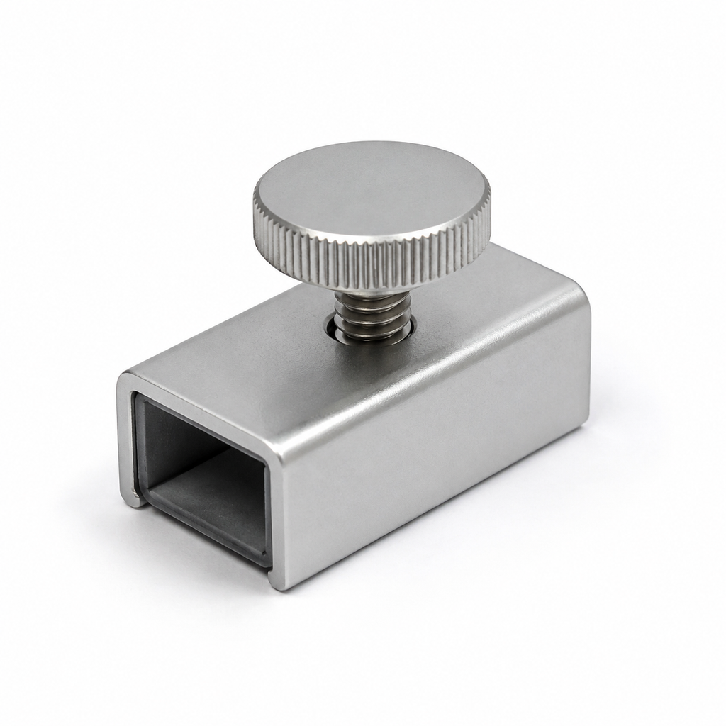 Silver Sliding Window Lock