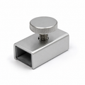 Silver Sliding Window Lock